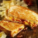 Grilled Cheese and Bacon Sandwich