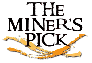 The Logo of the Miners Pick restaurant in Cripple Creek.