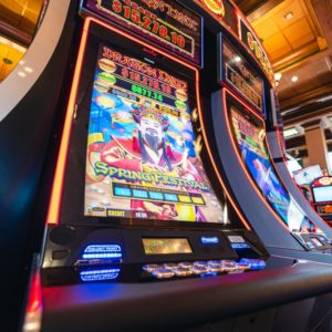 The slot machines at Triple Crown Casinos