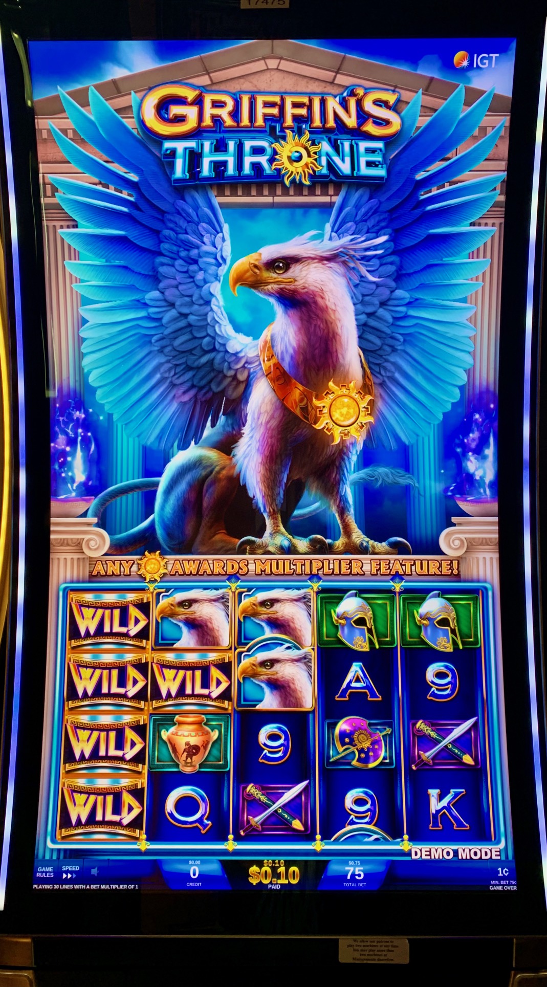 Griffins Throne best slot machine