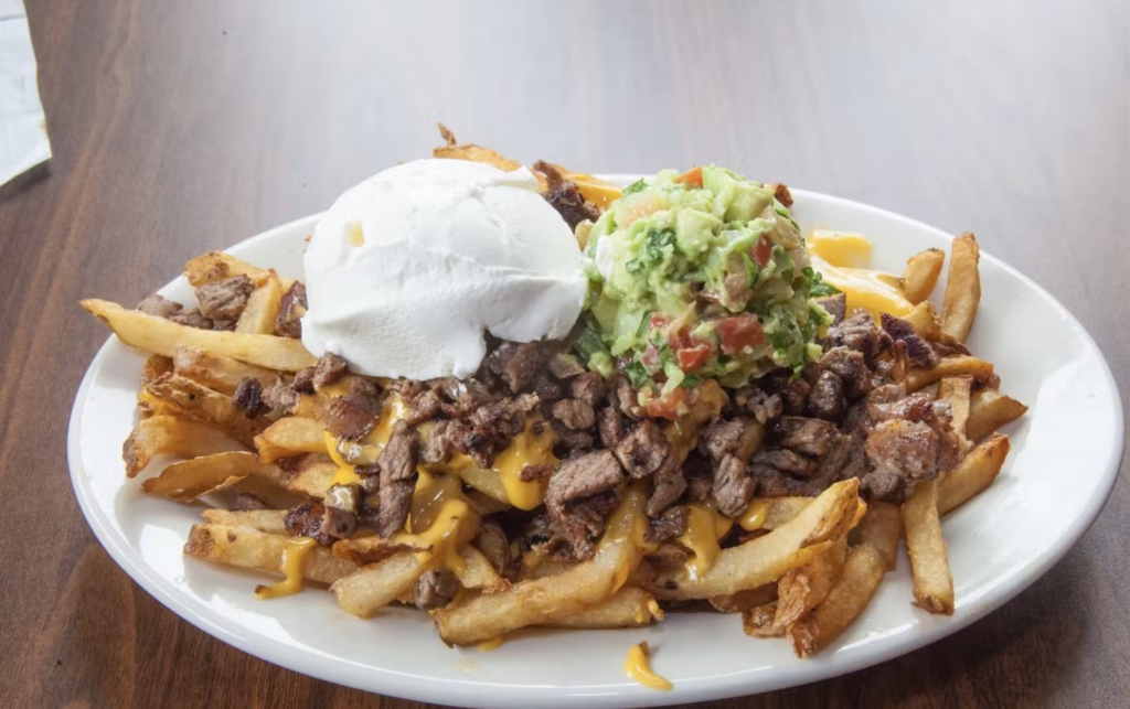 Judge's char grill carne asada fries