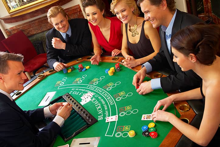 Blackjack dealer coming in after finding a card counter