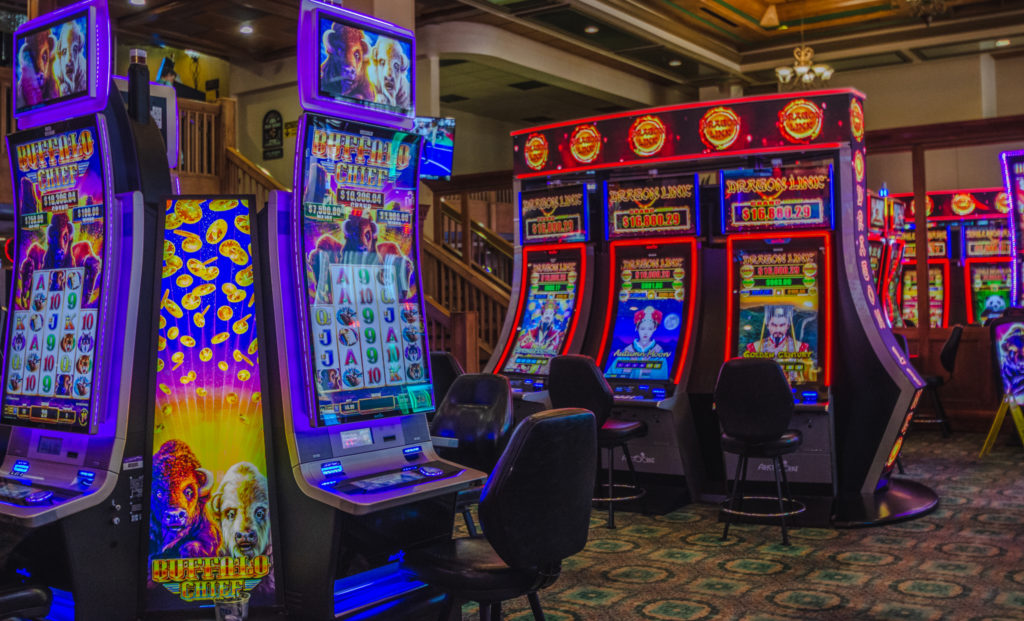 The Casino Floor inside The Brass Ass Casino