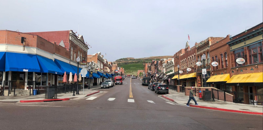 Historic Bennett Ave In Cripple Creek, CO