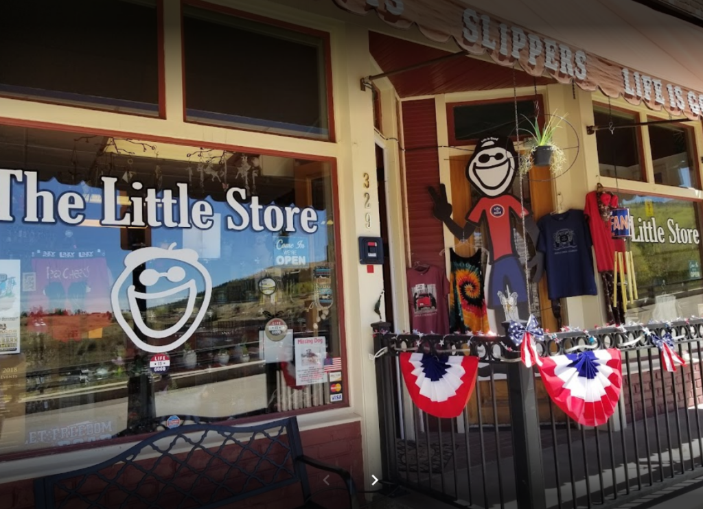 The front of The Little Store in Cripple Creek