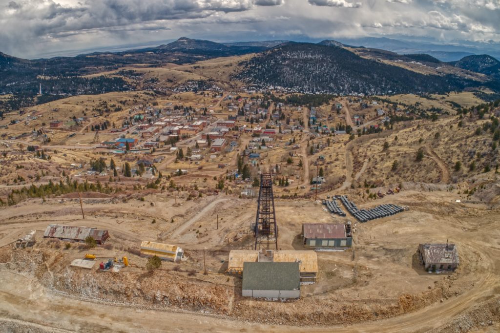 Victor is a Mining Town in the Rocky Mountains of Colorado