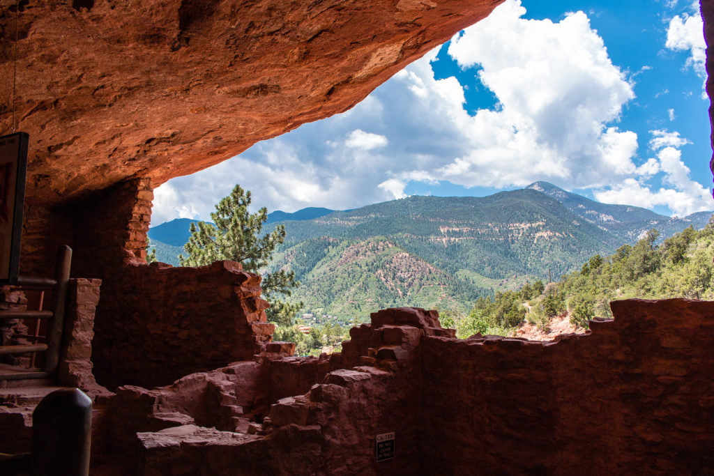 Windows on Manitou Cliff Dwellings