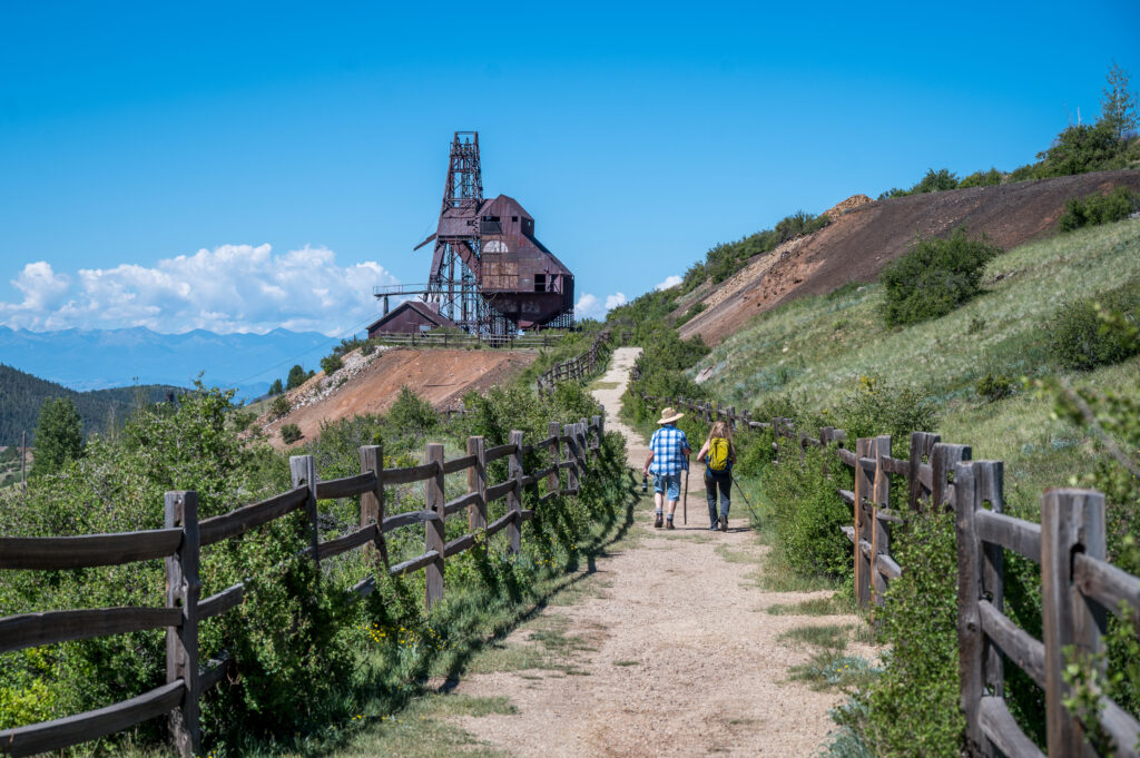 An abandoned mine found on the Vindicator Valley trail outside of Cripple Creek.