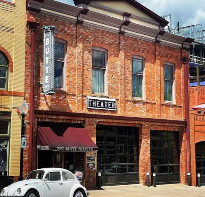 The Entrance to the Historic Butte Theater in Cripple Creek Colorado