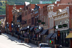 A view of Triple Crown Casinos in Cripple Creek Colorado