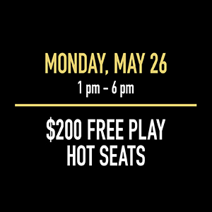 TCC040925_May_WebsiteSpecials_HotSeatsMonday_1 TCC040925_May_WebsiteSpecials_HotSeatsMonday_1